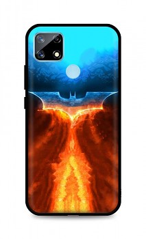 Zadní silikonový kryt DARK na Realme 7i Fiery Batman