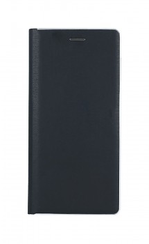 Knížkové pouzdro Luna Book na Samsung S21 Plus černo-stříbrné