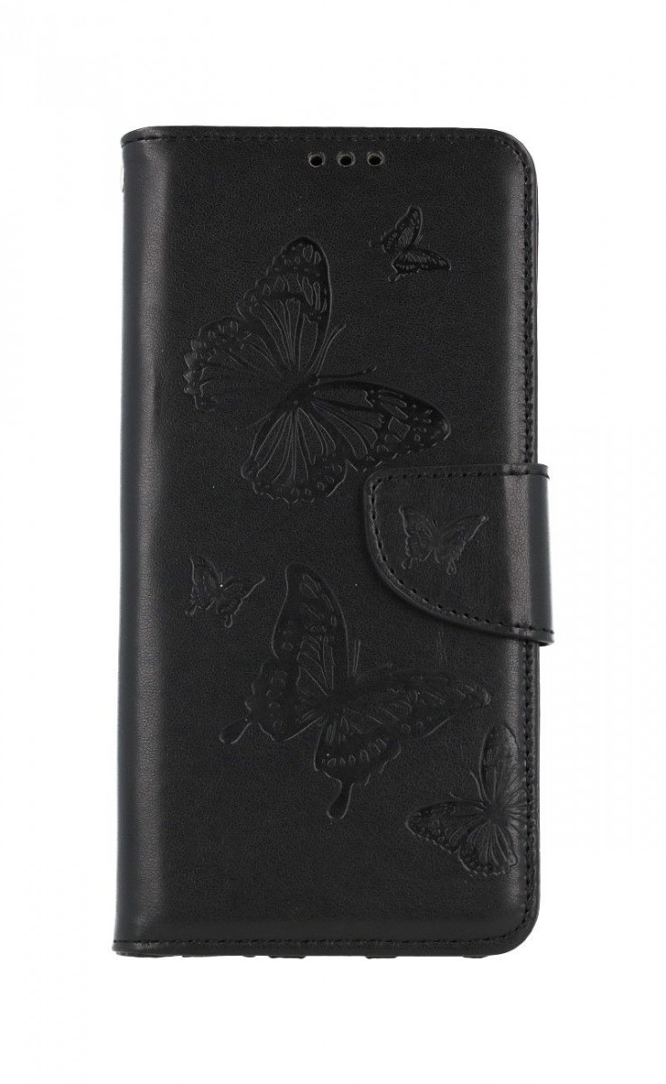 Knížkové pouzdro na Xiaomi Redmi 9A Butterfly černé