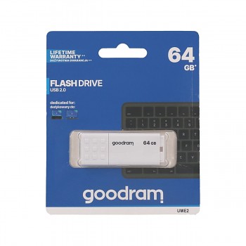 Flash disk GOODRAM UME2 64GB bílý