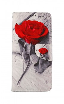 Knížkové pouzdro na Realme 7 Červená růže