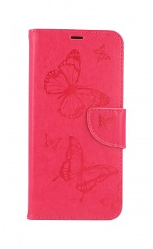 Knížkové pouzdro na Xiaomi Poco M3 Butterfly růžové