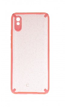 Zadní pevný kryt Armor Glitter na Xiaomi Redmi 9A růžový