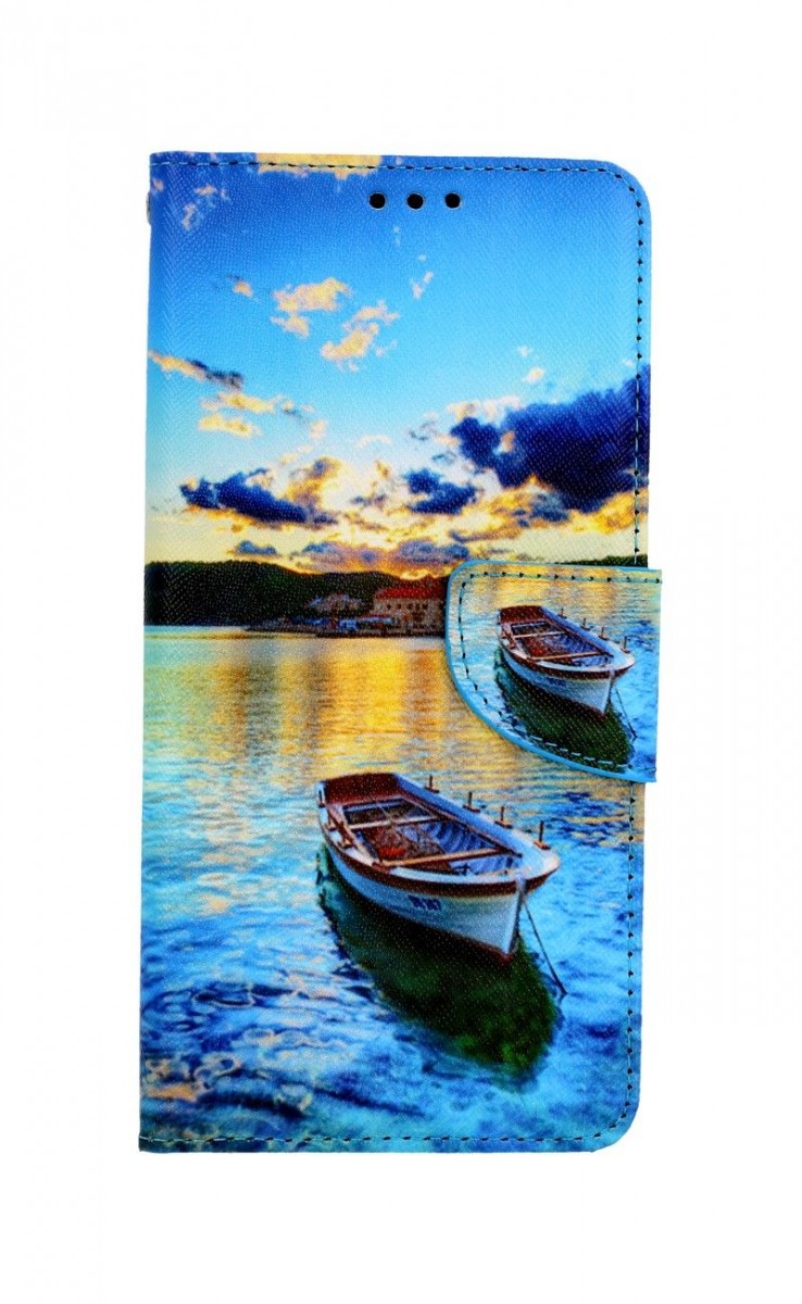 Knížkové pouzdro na Xiaomi Redmi 9 Loďka