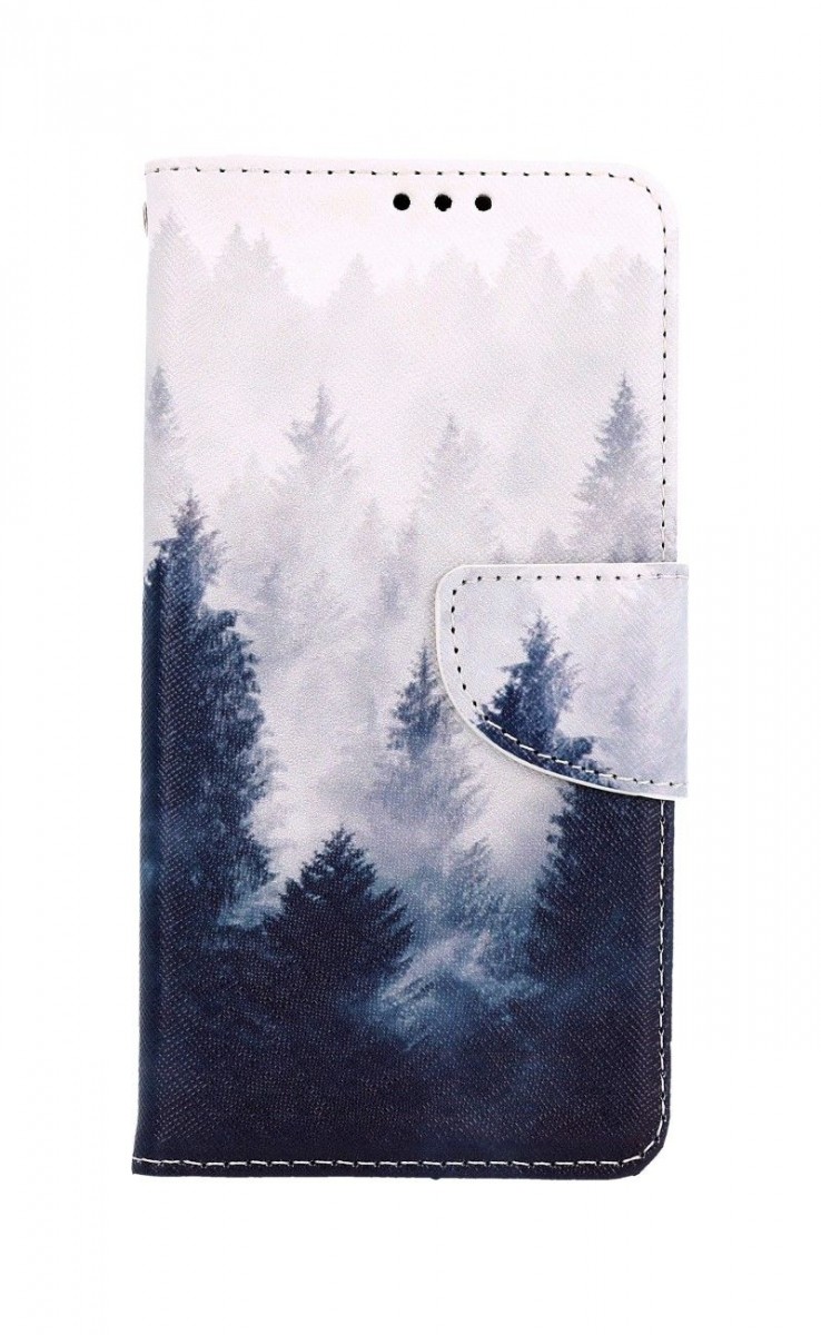 Levně Pouzdro TopQ iPhone 11 knížkové Mlha 63751 (obal neboli kryt na mobil iPhone 11)