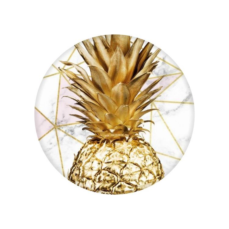 Držák na mobil TopQ PopSocket Gold Pineapple 63778