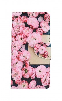 Knížkové pouzdro na Realme C11 Růžové květy