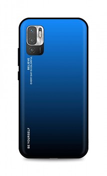 Zadní pevný kryt LUXURY na Xiaomi Redmi Note 10 5G duhový modrý