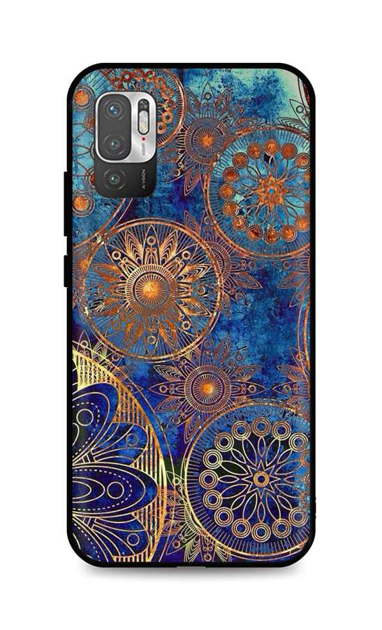 Zadní 3D silikonový kryt na Xiaomi Redmi Note 10 5G Modrý orient