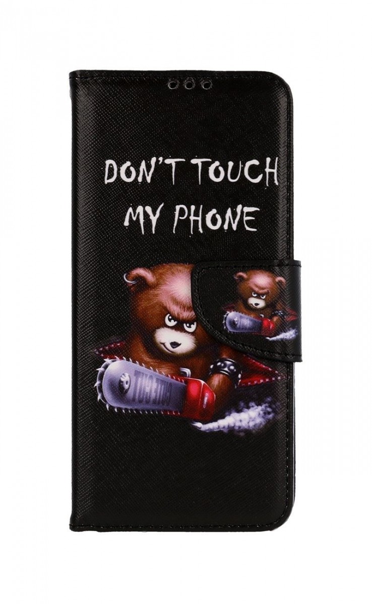Knížkové pouzdro na Realme 7 Pro Don´t Touch méďa