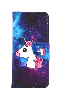 Knížkové pouzdro na Realme 8 Space Unicorn