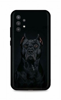 Zadní silikonový kryt DARK na Samsung A32 5G Dark Pitbull