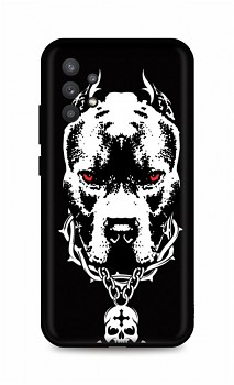 Zadní silikonový kryt DARK na Samsung A32 5G Fighting Dog