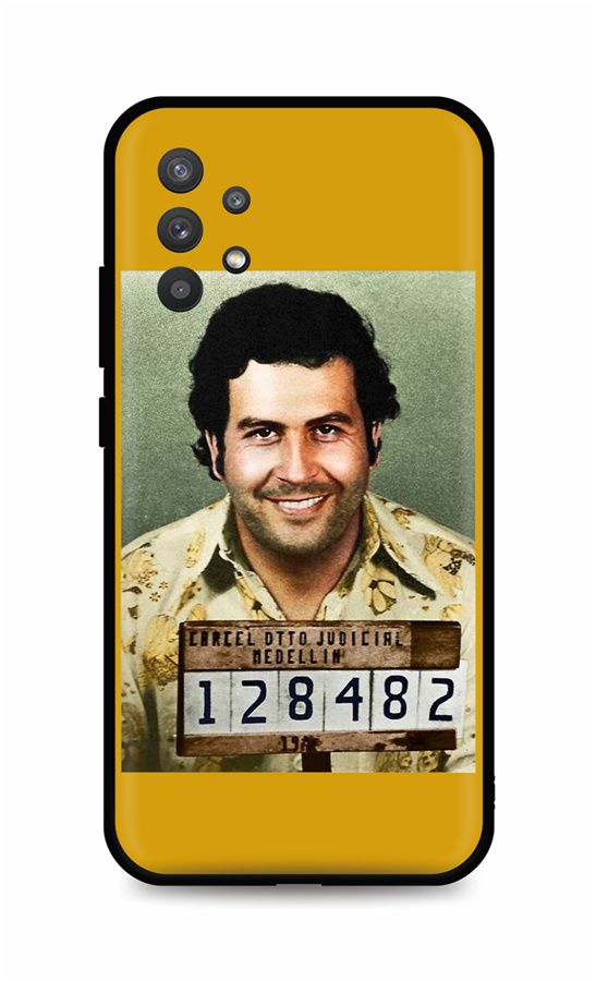 Levně Kryt TopQ Samsung A32 5G silikon Pablo Escobar 64174 (pouzdro neboli obal na mobil Samsung A32 5G)