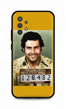 Zadní silikonový kryt DARK na Samsung A32 5G Pablo Escobar
