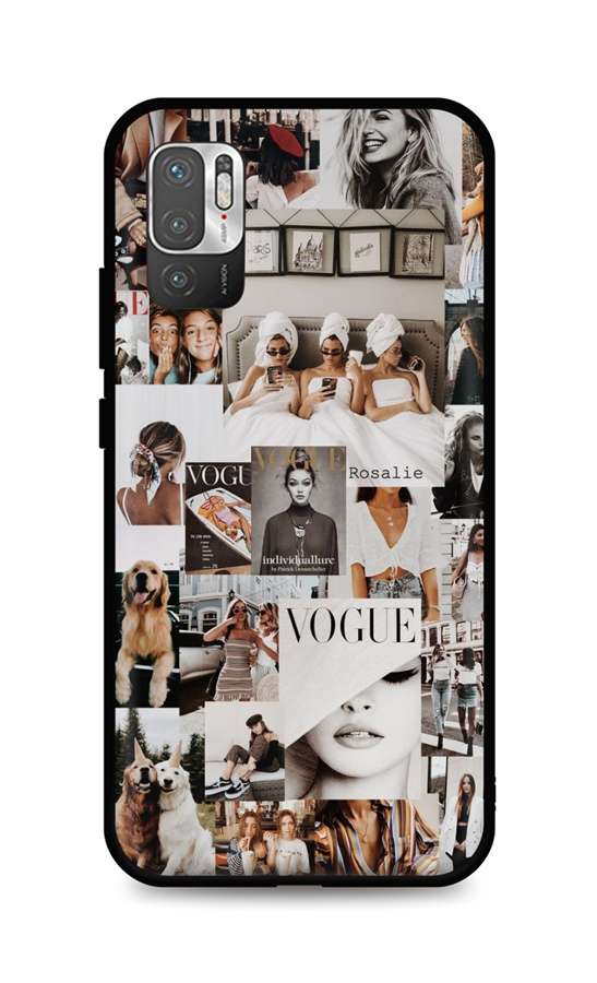 Zadní silikonový kryt DARK na Xiaomi Redmi Note 10 5G VOGUE
