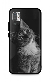 Zadní silikonový kryt DARK na Xiaomi Redmi Note 10 5G Cute Cat