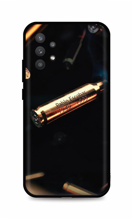 Levně Kryt TopQ Samsung A32 5G silikon Pablo Escobar Bullet 64258 (pouzdro neboli obal na mobil Samsung A32 5G)