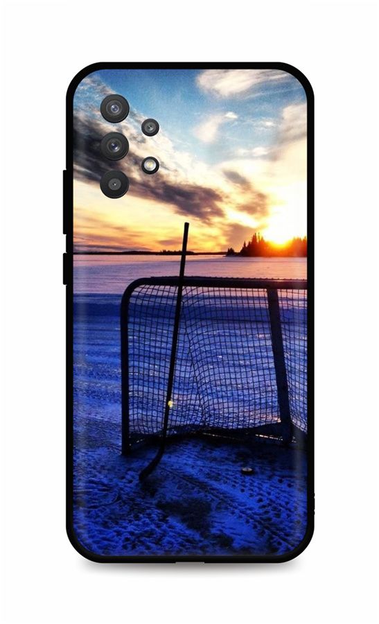 Levně Kryt TopQ Samsung A32 5G silikon Hockey Sunset 64263 (pouzdro neboli obal na mobil Samsung A32 5G)