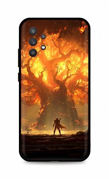 Zadní silikonový kryt DARK na Samsung A32 5G Warcraft