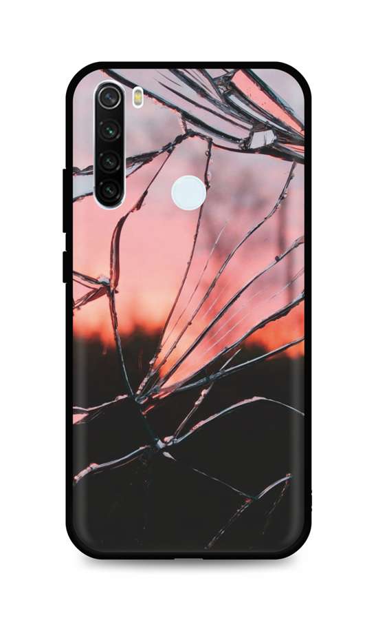 Zadní pevný kryt LUXURY na Xiaomi Redmi Note 8T Pink Broken