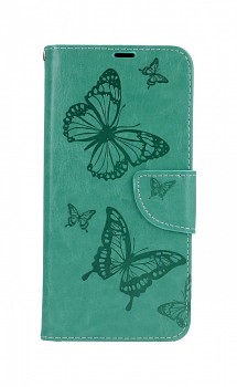 Knížkové pouzdro na Xiaomi Redmi Note 8T Butterfly zelené