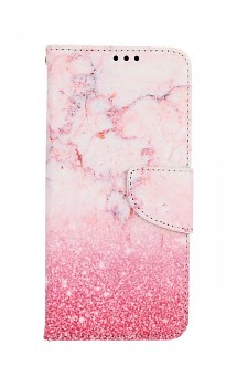 Knížkové pouzdro na Samsung A32 5G Růžový mramor