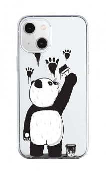 Zadní silikonový kryt na iPhone 13 Rebel Panda