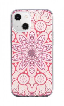 Zadní silikonový kryt na iPhone 13 Romantic Mandala