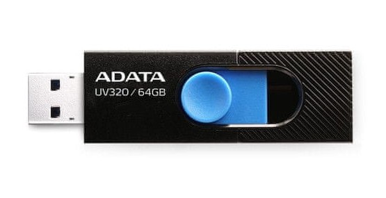 Flash disk ADATA UV320 64GB modrý 64682