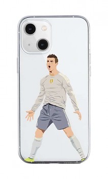 Zadní silikonový kryt na iPhone 13 mini Fotbalista