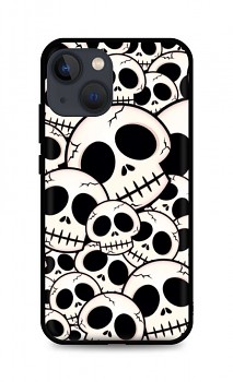 Zadní pevný kryt LUXURY na iPhone 13 Skulls