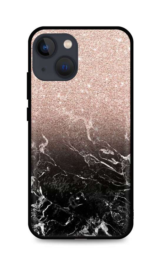 Levně Kryt TopQ LUXURY iPhone 13 mini pevný Sparkling Marble 64788 (pouzdro neboli obal na mobil iPhone 13 mini)