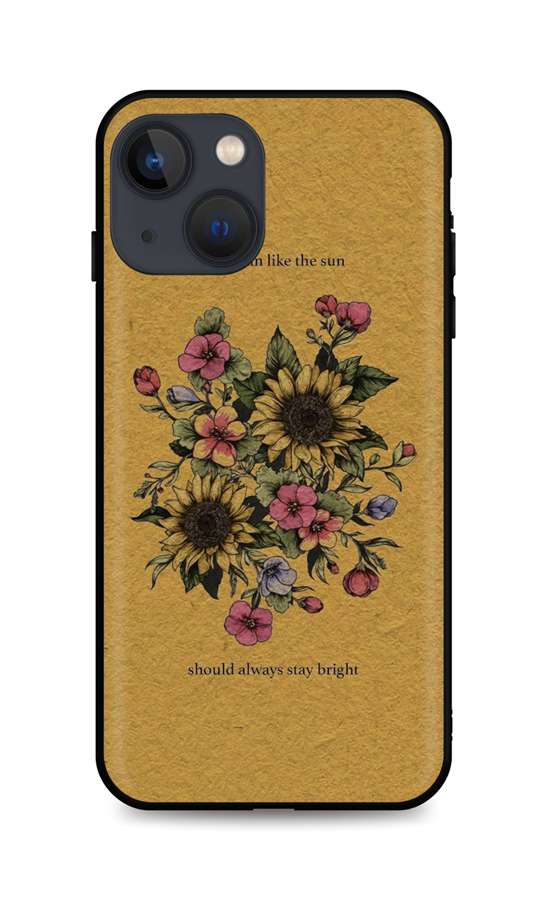 Levně Kryt TopQ iPhone 13 silikon Bouquet 64867 (pouzdro neboli obal na mobil iPhone 13)
