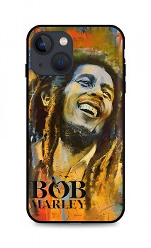 Zadní silikonový kryt DARK na iPhone 13 Bob Marley