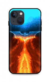 Zadní silikonový kryt DARK na iPhone 13 Fiery Batman