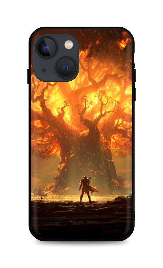 Levně Kryt TopQ iPhone 13 silikon Warcraft 64910 (pouzdro neboli obal na mobil iPhone 13)