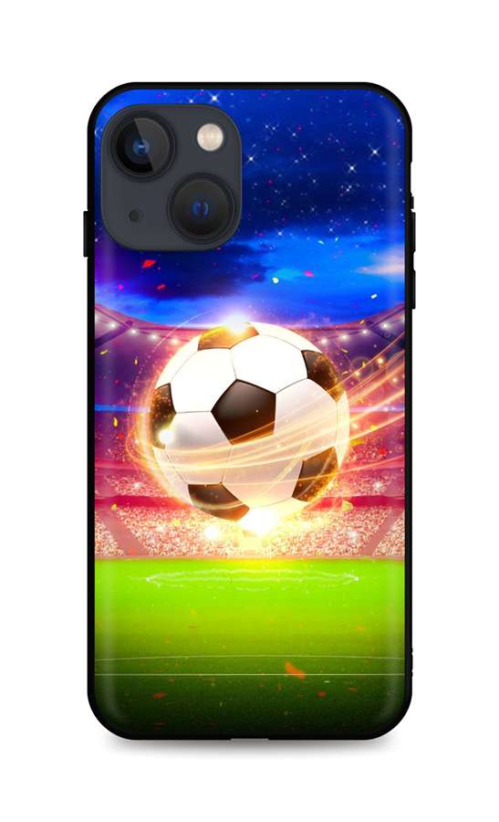Levně Kryt TopQ iPhone 13 silikon Football Dream 64912 (pouzdro neboli obal na mobil iPhone 13)