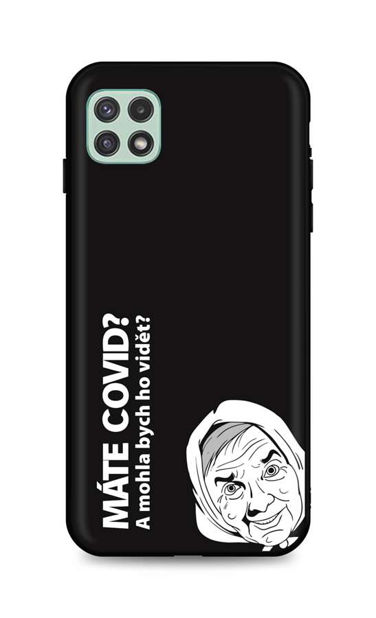Zadní silikonový kryt DARK na Samsung A22 5G Můžu ho vidět?