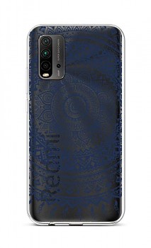 Zadní silikonový kryt na Xiaomi Redmi 9T Navy Mandala 