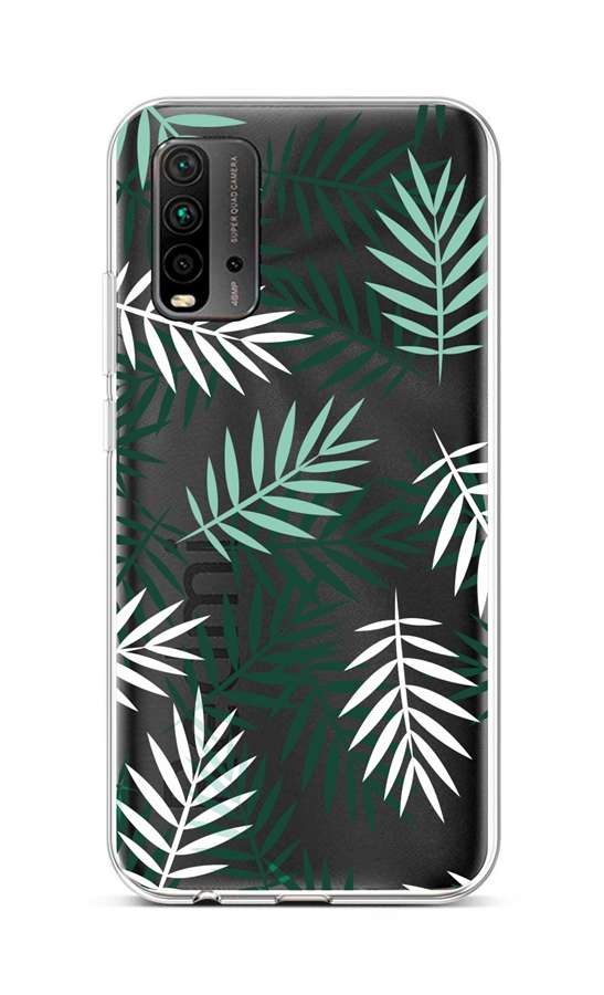 Zadní silikonový kryt na Xiaomi Redmi 9T Listy