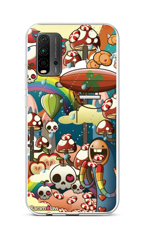 Zadní silikonový kryt na Xiaomi Redmi 9T Caram Law 2