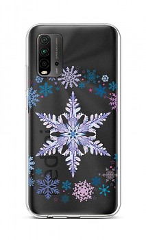 Zadní silikonový kryt na Xiaomi Redmi 9T Snowflake