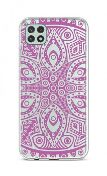 Zadní silikonový kryt na Samsung A22 5G Violet Mandala