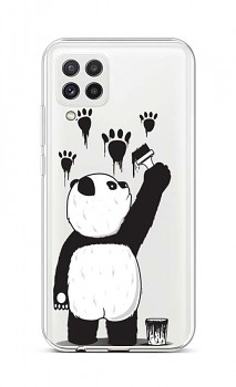 Zadní silikonový kryt na Samsung A22 Rebel Panda