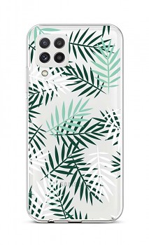 Zadní silikonový kryt na Samsung A22 Listy