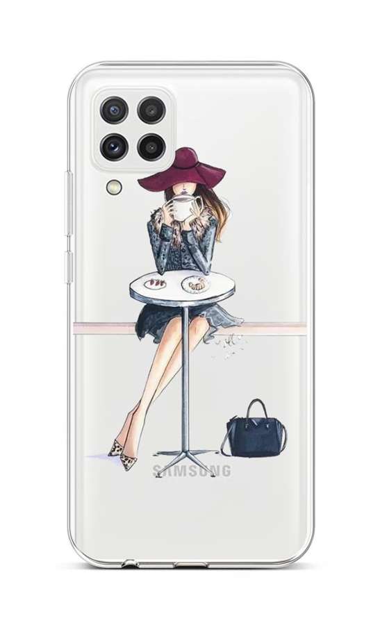 Levně Kryt TopQ Samsung A22 silikon Lady 6 65200 (pouzdro neboli obal na mobil Samsung A22)