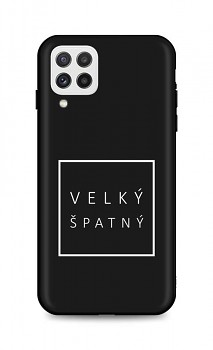 Zadní silikonový kryt DARK na Samsung A22 Velký špatný