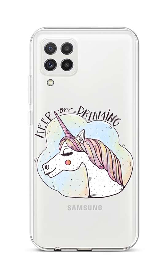 Levně Kryt TopQ Samsung A22 silikon Dreaming 65239 (pouzdro neboli obal na mobil Samsung A22)
