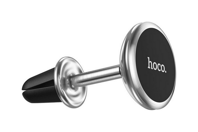 Magnetický držák na větrací mřížku HOCO CA69 stříbrný